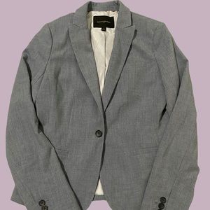 Banana Republic grey suit jacket